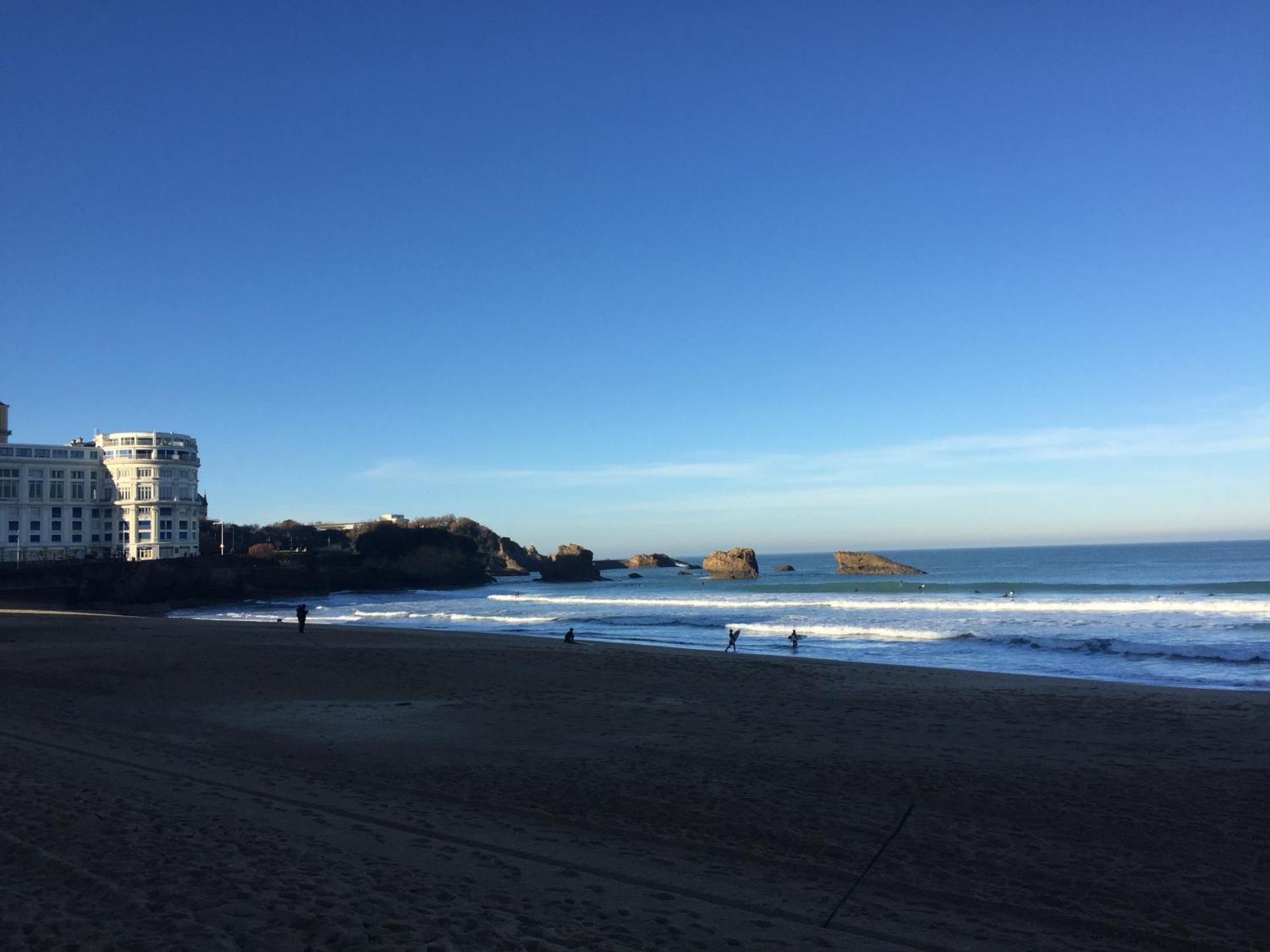Studio Biarritz Victoria Grande Plage Exterior foto
